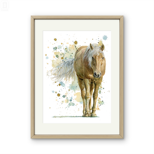 Original Aquarell „Fleeting Traces"