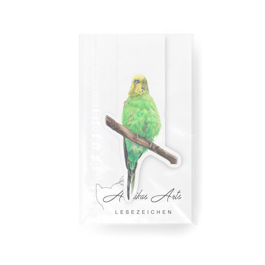 Magnet Lesezeichen "Wellensittich”