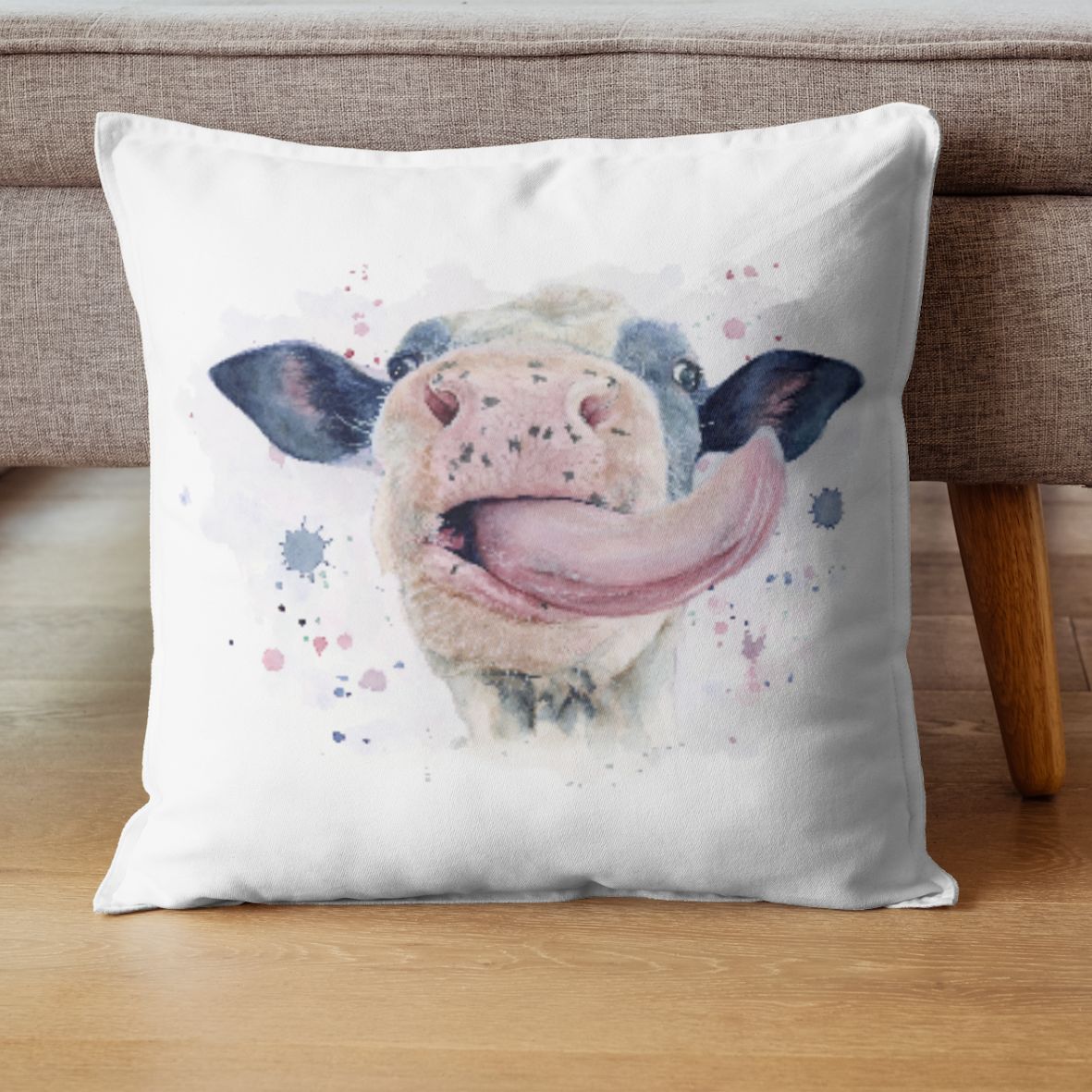 Kuhles Kissen - Kissen 40x40cm