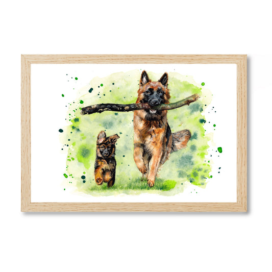 Prints "Familienzeit“