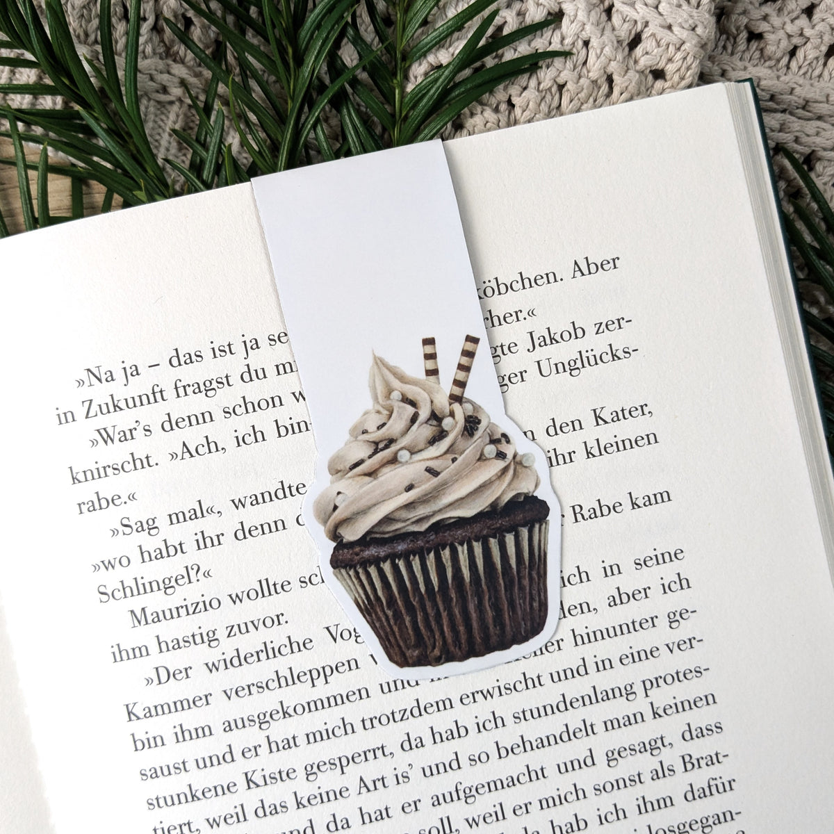 Magnet Lesezeichen "Cupcake”