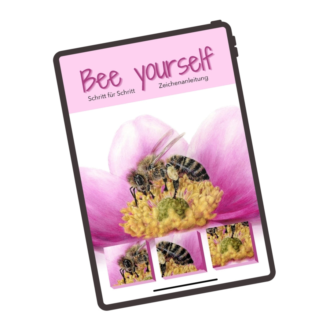 Zeichnen lernen - Digitales Workbook "Bee yourself"