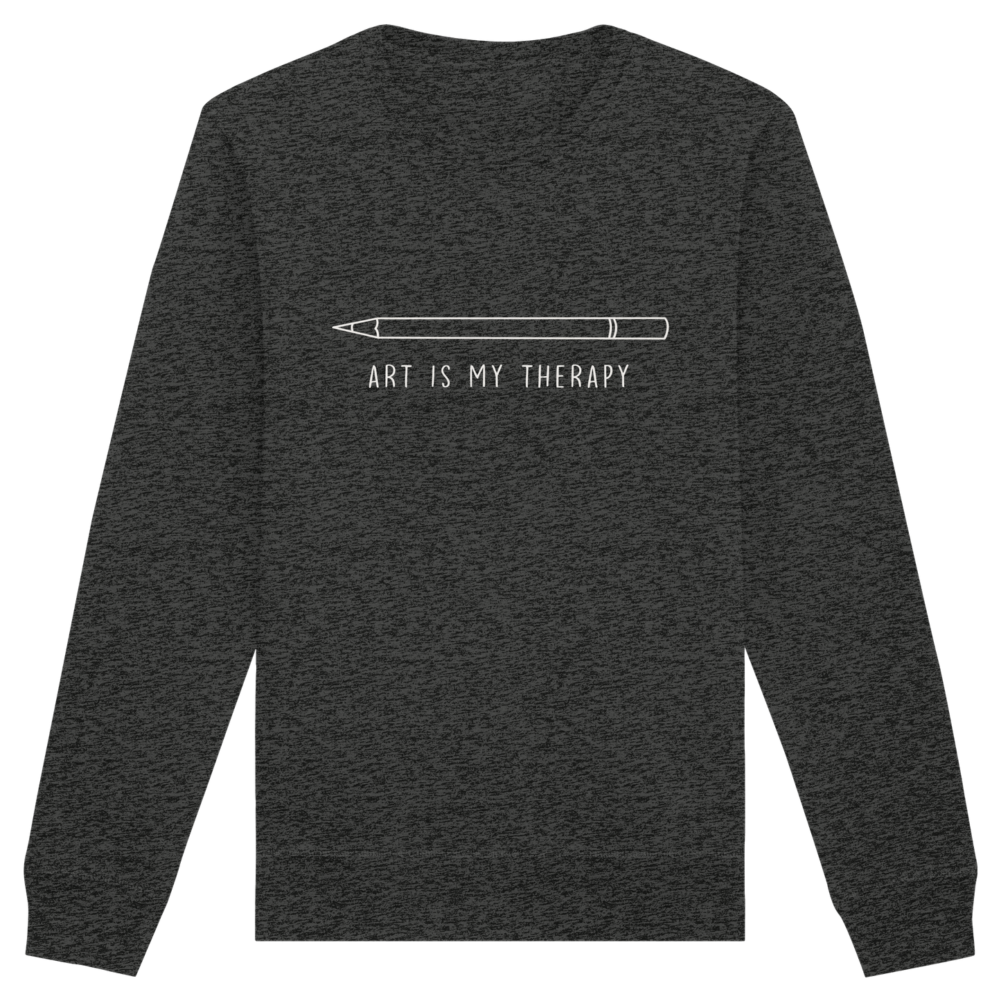 Art is my therapy - Stift - Organic Basic Unisex Sweatshirt