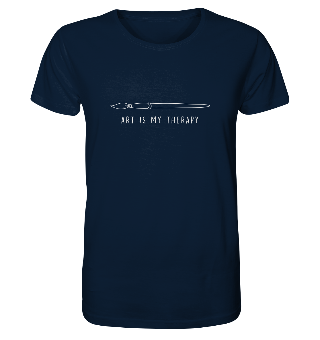 Art is my therapy - Pinsel - Organic Shirt
