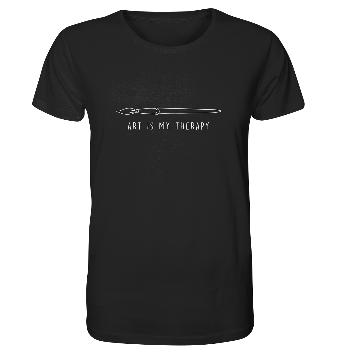 Art is my therapy - Pinsel - Organic Shirt