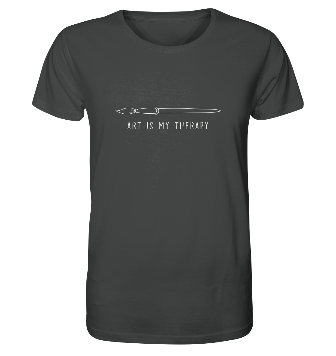 Art is my therapy - Pinsel - Organic Shirt