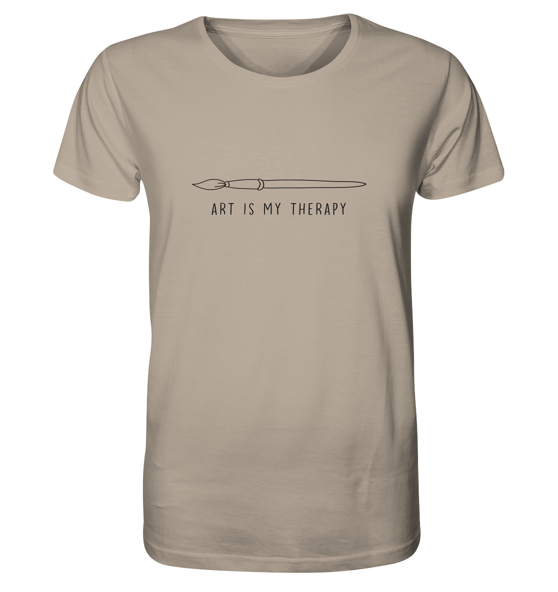 Art is my therapy - Pinsel - Organic Shirt
