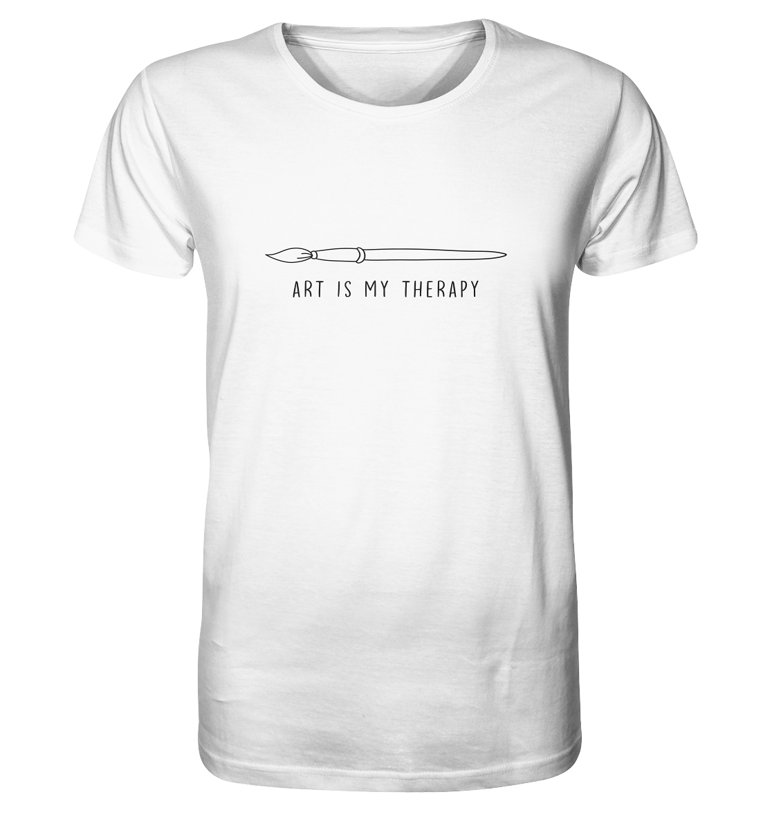Art is my therapy - Pinsel - Organic Shirt