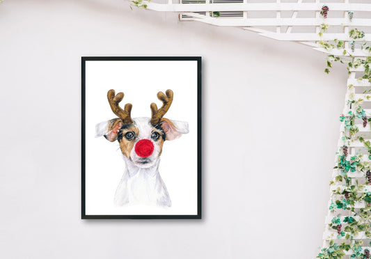 Prints „Rentierhund“