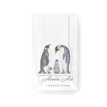 Magnet Lesezeichen "Pinguine”