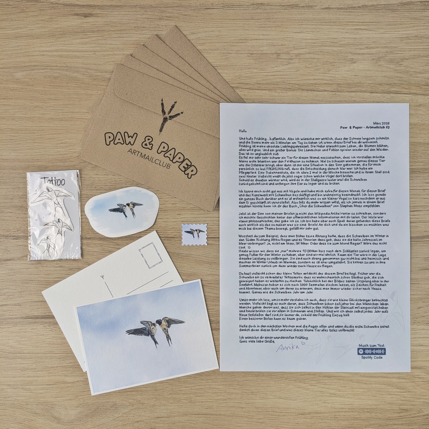 Paw & Paper - Artmailclub