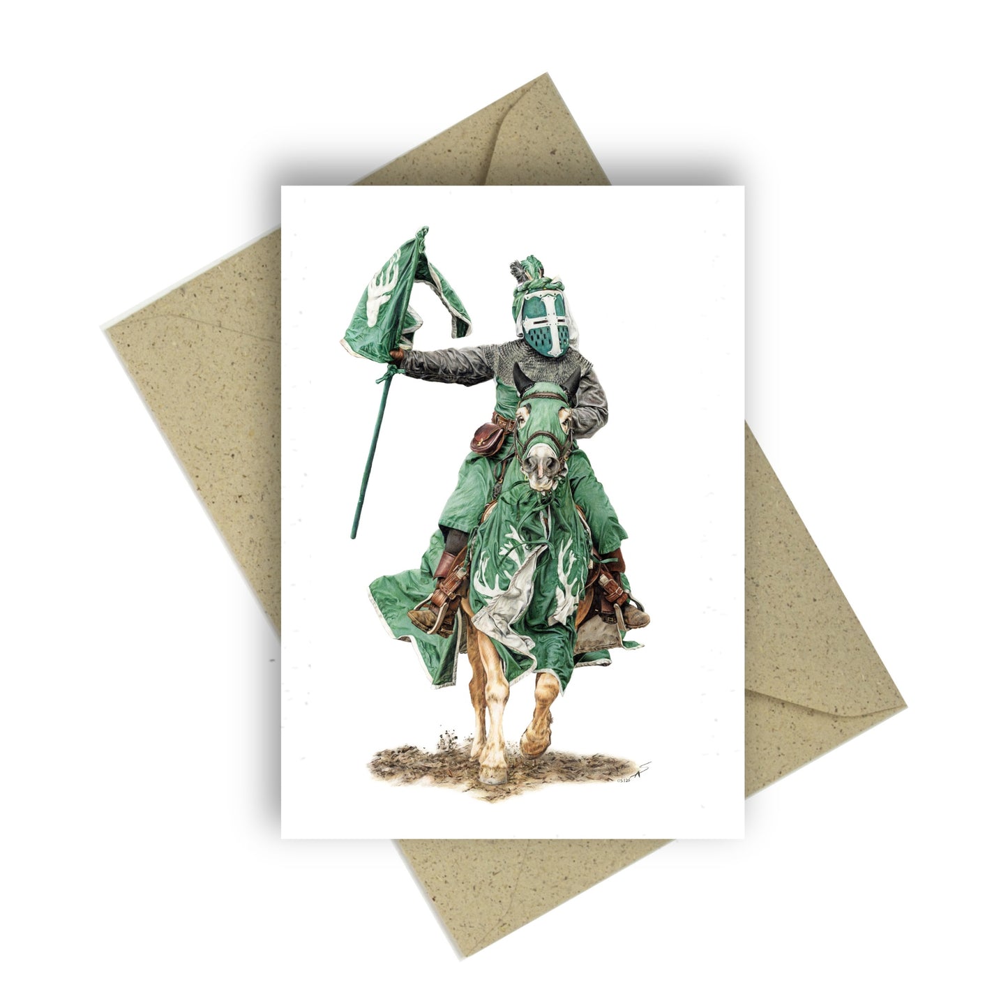 Grußkarte "Bouny by honor"