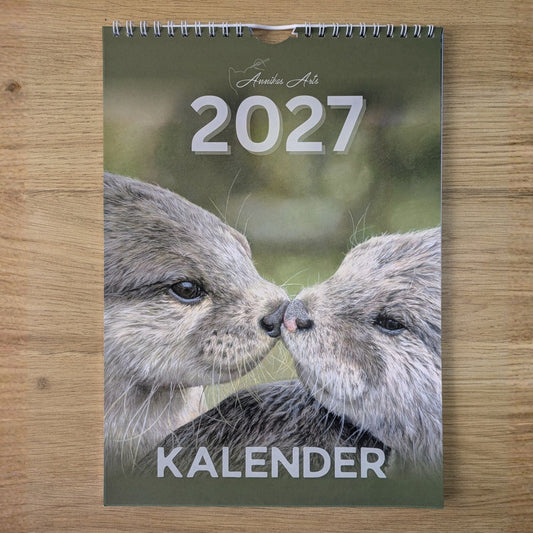 Wildtier Kalender 2027 - Annikas Arts