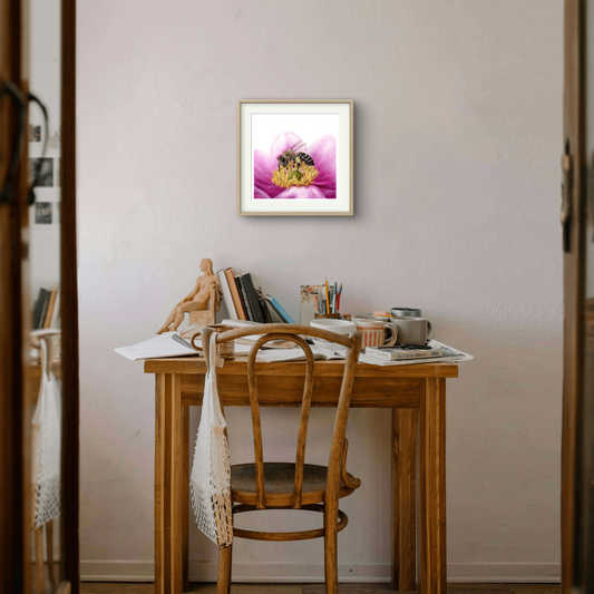 Original Buntstiftzeichnung „Bee yourself“