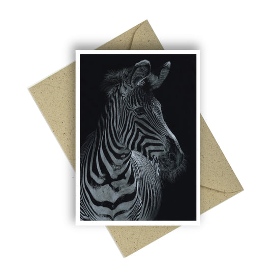 Grußkarte "Schattenstreifen"