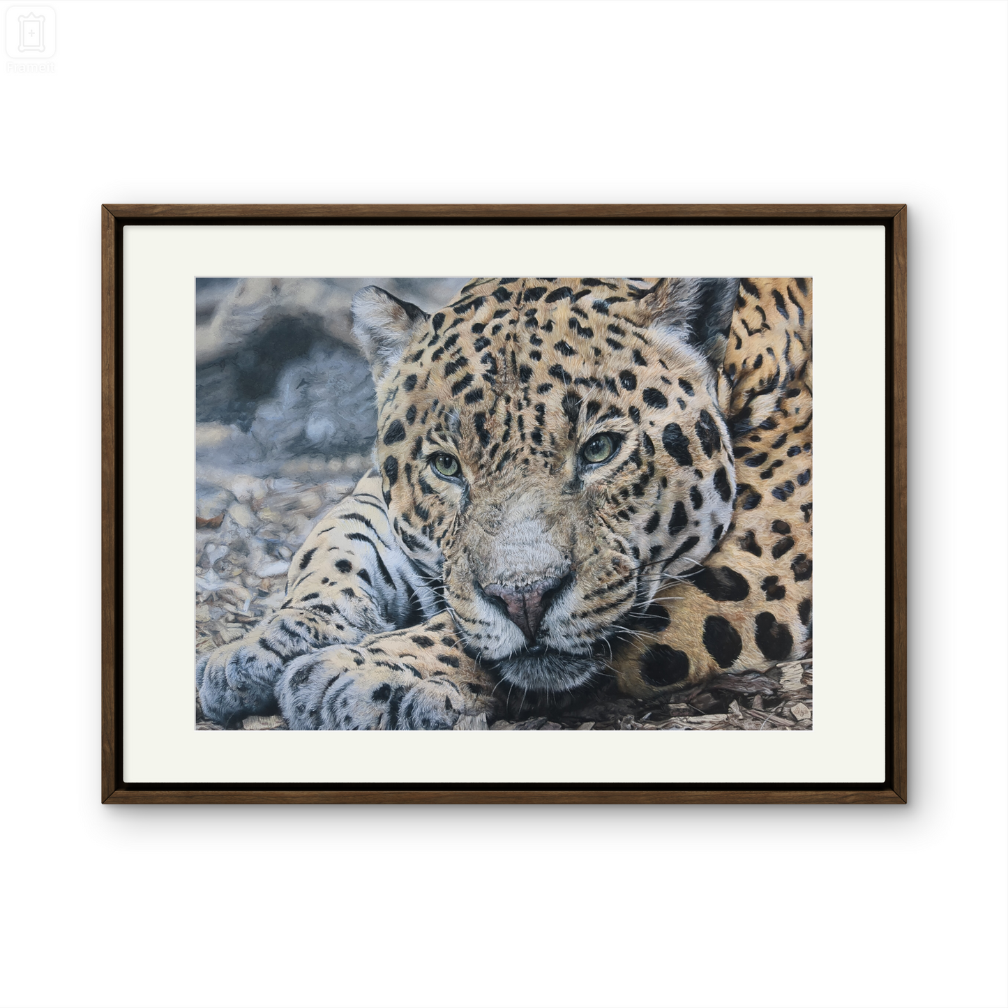 Original Pastellzeichnung „Thoughts are free“