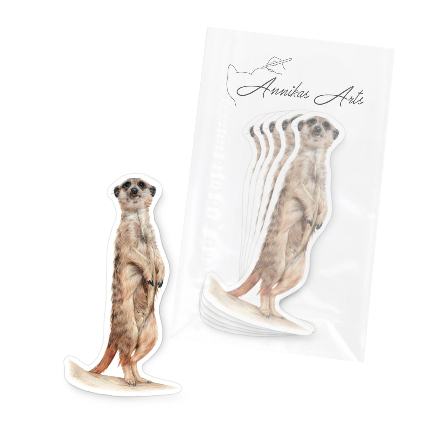 Sticker pack “Meerkat”