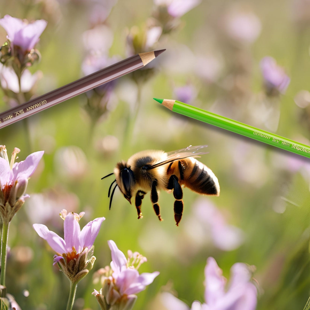 Bee yourself - Buntstiftzeichenkurs zum Weltbienentag [Präsenzkurs]