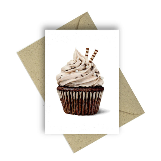 Grußkarte „Cupcake“