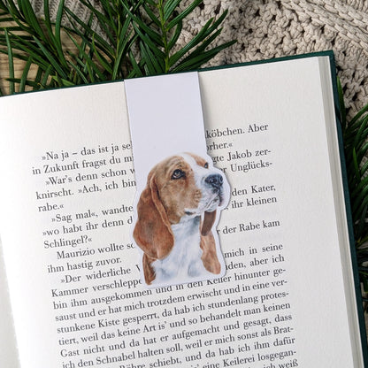 Magnet Lesezeichen "Beagle"