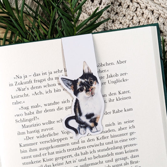 Magnet Lesezeichen „Glückskatze”
