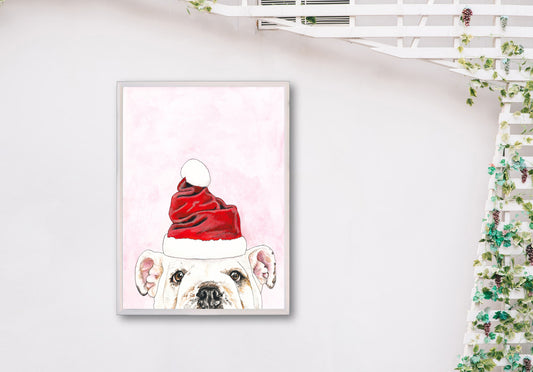 Prints „Weihnachtshund“