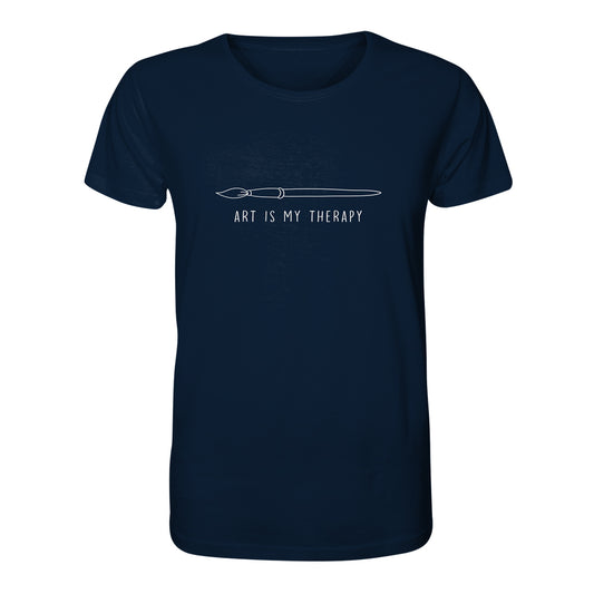 Art is my therapy - Pinsel  - Organic Shirt