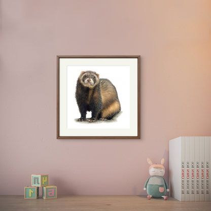 Original Buntstiftzeichnung „Mottie"