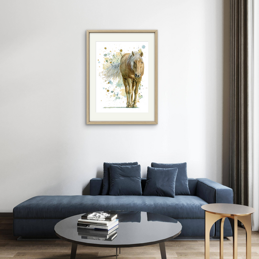 Original Aquarell „Fleeting Traces"
