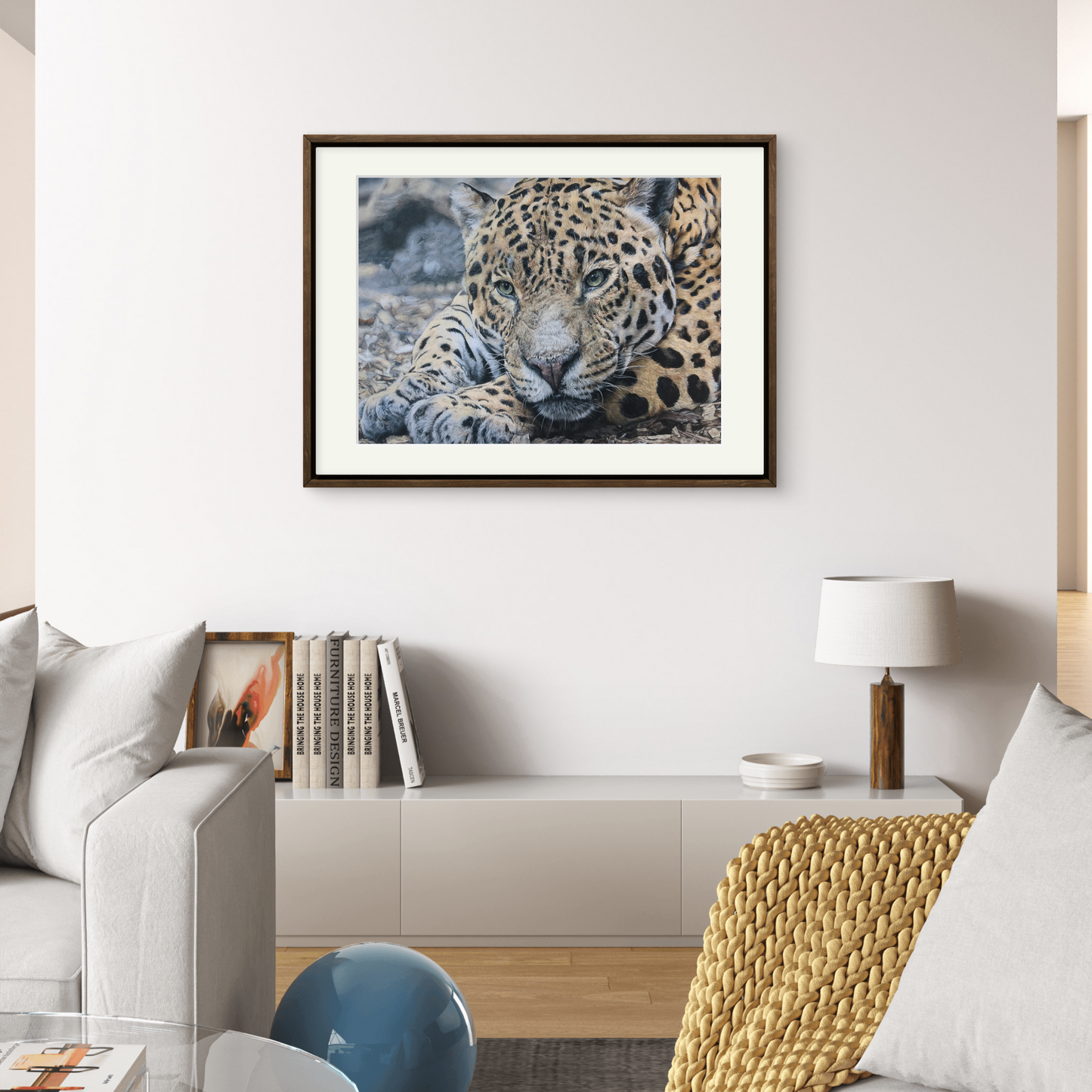 Original Pastellzeichnung „Thoughts are free“