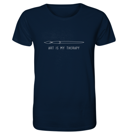 Art is my therapy - Pinsel  - Organic Shirt