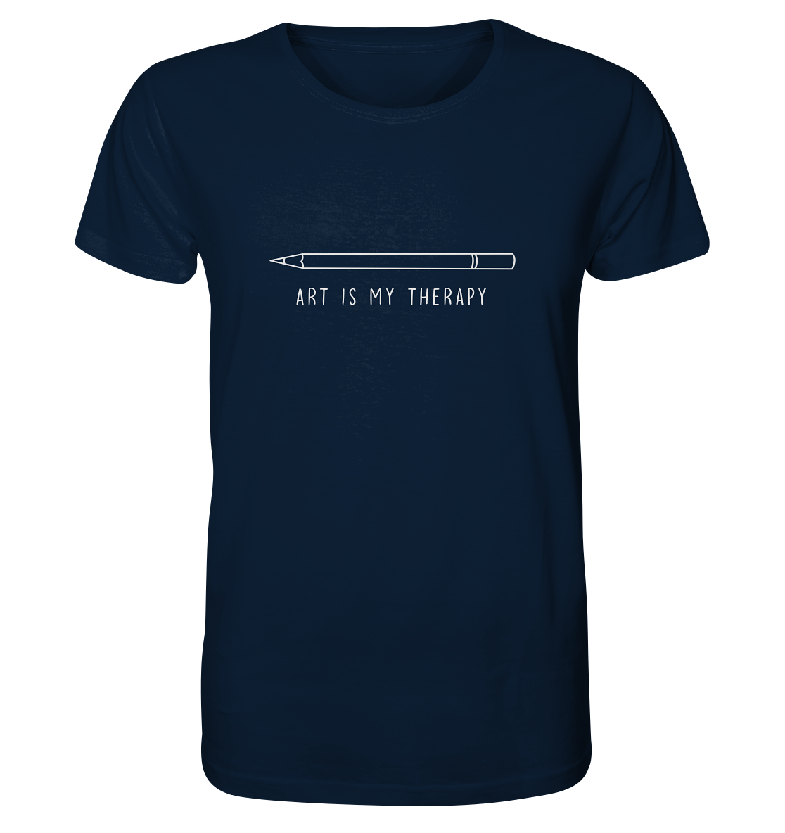 Art is my therapy - Stift - Organic Shirt