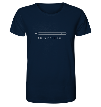 Art is my therapy - Stift - Organic Shirt