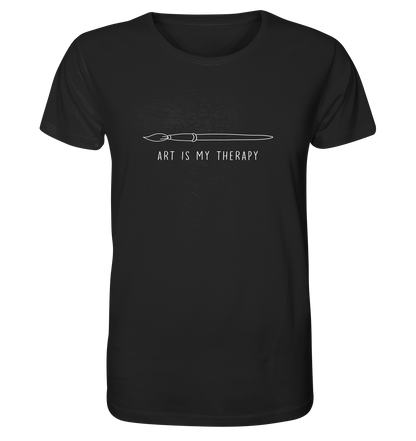 Art is my therapy - Pinsel  - Organic Shirt
