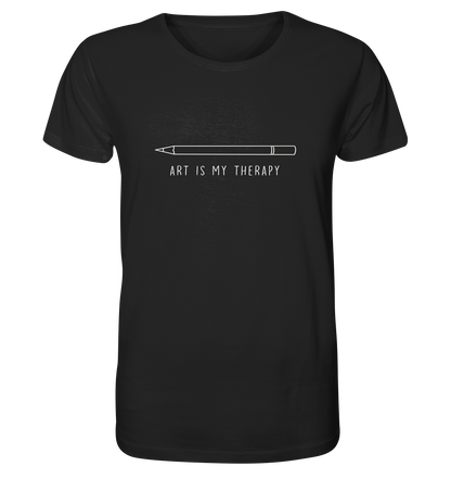 Art is my therapy - Stift - Organic Shirt