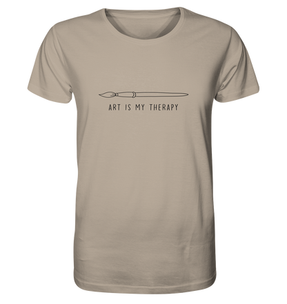 Art is my therapy - Pinsel  - Organic Shirt