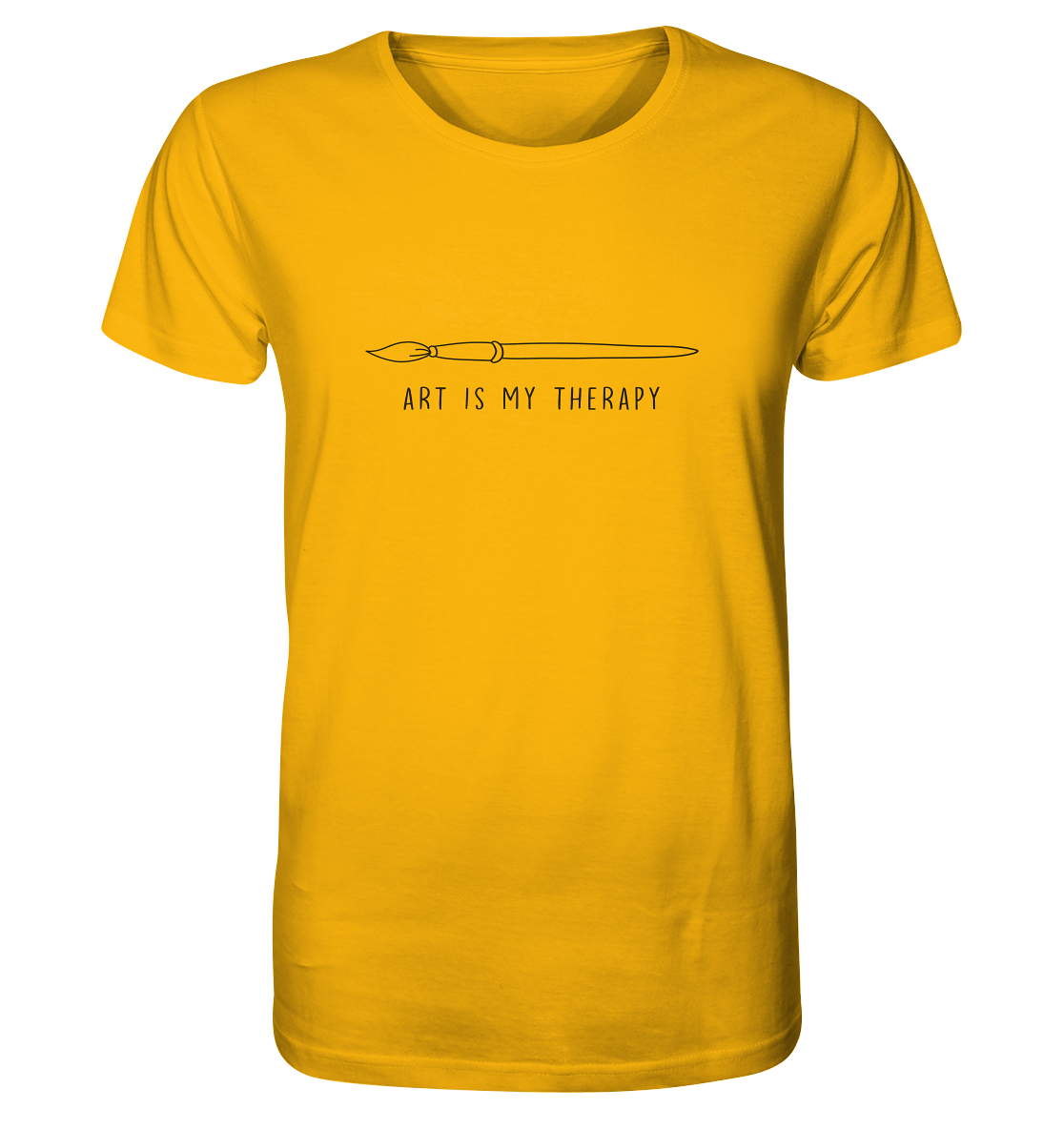 Art is my therapy - Pinsel  - Organic Shirt